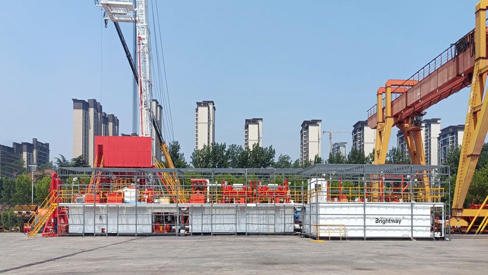 正道能源ZJ40鉆機(jī)固控系統(tǒng)即將交付卡塔爾客戶(hù)